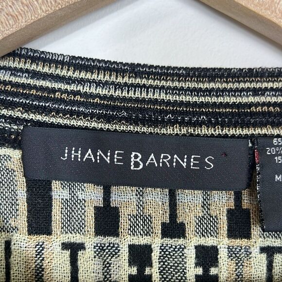 Vintage Jhane Barnes 80s 3D Geometric Coogi Wool Blend Textured Sweater Mens Med - Picture 6 of 8